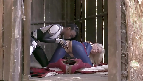 Sex on the beach with a sexy sprawled