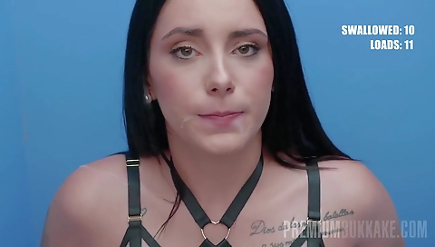 Sexy dark brown drilled in the kitchen