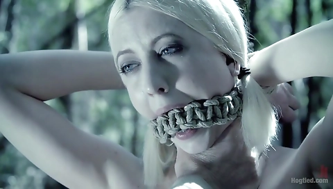 Beautiful brunette's huge cock